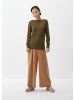 s.Oliver Pullover langarm in Olive