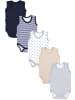 TupTam Baby Jungen Achselbody 5er Pack in blau Modell 1