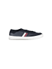 Tommy Hilfiger Blaue Leder-Sneaker