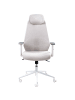 Beliani Bürostuhl ORYN in Grau/Weiß - (W) 71 x (H) 115 x (L) 65 cm