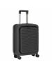 Mandarina Duck Tank Case - 4-Rollen-Trolley mit Fronttasche 55 cm in schwarz