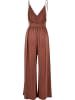 Urban Classics Urban Classics Damen Ladies Modal Spaghetti Jumpsuit in terracotta