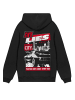 F4NT4STIC Hoodie Guns N' Roses Lies City Rock Music in schwarz