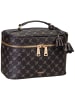 JOOP! Kosmetiktasche Cortina 1.0 Flora Washbag MHZ in Seal Brown