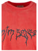 9N1M SENSE 9N1M SENSE Herren Sense Goth T-Shirt Washed in red