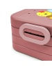 Mr. & Mrs. Panda MEPAL Bentobox Biene Happy Motiv mit Spruch in Rot Pastell