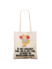 Mr. & Mrs. Panda Tragetasche Fuchs Cheerleader mit Spruch in Creme