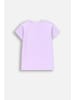 Coccodrillo T-Shirt mit kurzen Ärmeln in violett