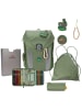 DerDieDas ErgoFlex Max Eco Schulranzen-Set 5-teilig in green planet