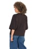 Ulla Popken Sweatshirt in mahagoni