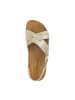 Les Tropéziennes par M Belarbi Kelonia-Ledersandalen Gold