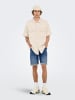 ONLY & SONS Jeans-Shorts in Medium Blue Denim