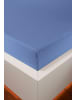 bellana jersey Spannbetttuch Edel-Jersey  Elasthan in mittelblau