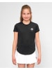 BIDI BADU Crew Junior Tee - black in Schwarz