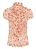 SAINT TROPEZ Langarm - Hemd LiljaSZ Gerade Passform in Seedpearl Valiant Daisy