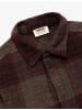 KOTON SHIRTS LS in Bordo Karomuster