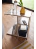 KADIMA DESIGN Beistelltisch 50x50x30 cm Holz Design Anstelltisch Sofa, in Sonoma