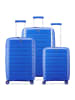 Roncato B-Flying Move 4 Rollen Kofferset 3-teilig mit Dehnfalte in ultraviolet