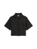 Marc O'Polo Kurzarm-Bluse boxy in Schwarz