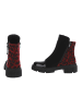 Ital-Design High Heel in Schwarz und Rot