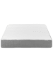 Beliani Matratze FLUFFY in Weiß/Grau - (W) 90 x (H) 20 x (L) 200 cm