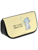 Mr. & Mrs. Panda Make-up-Organizer Elefant Seifenblasen mit Spruch in Gelb Pastell