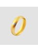 Adeliás Damen Ring aus Edelstahl in gold