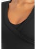SMILODOX Crop Longsleeve Niora in Schwarz