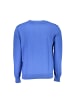 La Martina Blau Baumwolle Herren Strickware Hemd