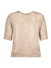 Betty Barclay Strickpullover mit Lochmuster in Beige