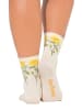 Ulla Popken Socken in zartes champagner