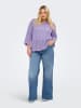 ONLY Carmakoma Strickpullover in Lavender