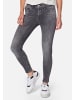 Mavi Jeans Super Skinny Fit Denim Jeans Mid Waist Stretch Hose ADRIANA in Grau