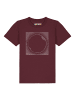 wat? Apparel T-Shirt Sonnenfinsternis in Weinrot