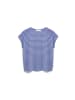 armedangels T-Shirt Slub in blau weiß