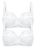 Felina 2er Pack Bügel BH in weiss weiss