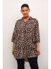 KAFFE curve Langarm - Hemd KCsonna Loose fit in Leopard Print