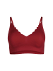 Skiny Bustier in bordeaux - 0021