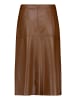 Betty Barclay A-Linien-Rock unifarben in Dark Coffee