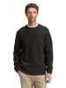 Tom Tailor Pullover STRUCTURED CREWNECK KNIT in Grau
