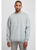Urban Classics Urban Classics Herren Heavy Terry Garment Dye Crew in summerblue