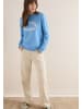 Cecil Sweatshirt mit Stickerei in Cloud Blue