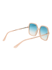 Guess Frauen Sonnenbrille Quadratisch Beige