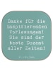 Mr. & Mrs. Panda Tischuntersetzer Spruch Bester Dozent mit Spruch in Meeresbrise