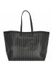 Lacoste Zely - Shopper 40 cm in monogram noir gris