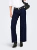 ONLY Jeans mit weitem Bein in Dark Blue Denim