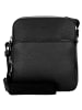 BOSS Crosstown - Umhängetasche Leder 26 cm in schwarz