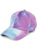 styleBREAKER Baseball Cap in Türkis-Violett