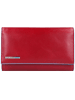 Piquadro Blue Square Geldbörse RFID Leder 16 cm in red