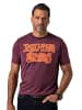 JP1880 Kurzarm T-Shirt in aubergine